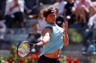 Zverev at the Internazionali BNL D'Italia 2022 - Day Seven